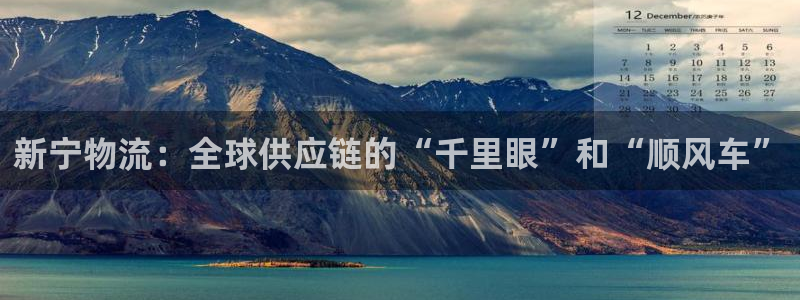 超凡国际为什么打不开：新宁物流：全球