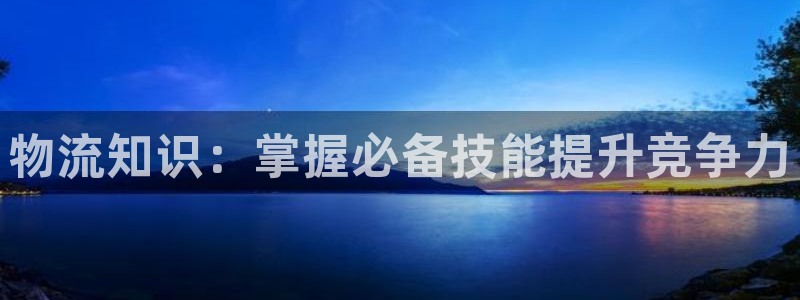 超凡国际预测：物流知识：掌握必备技能