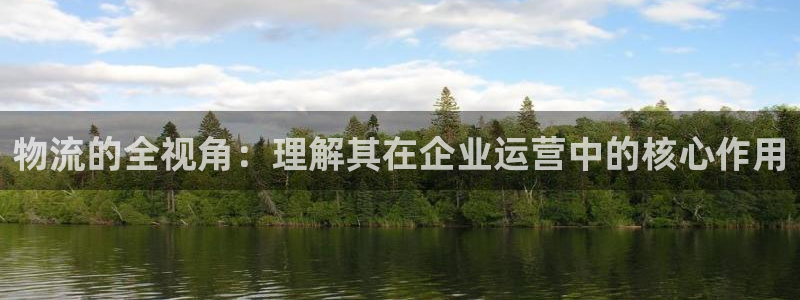 超凡国际软件有什么用：物流的全视角：